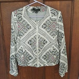 Geometrical Bomber Jacket